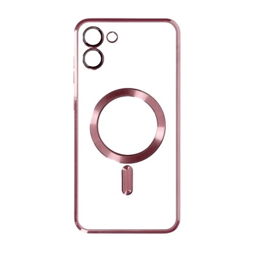  Silikonska futrola Magsafe Samsung A07 ROZE Cene