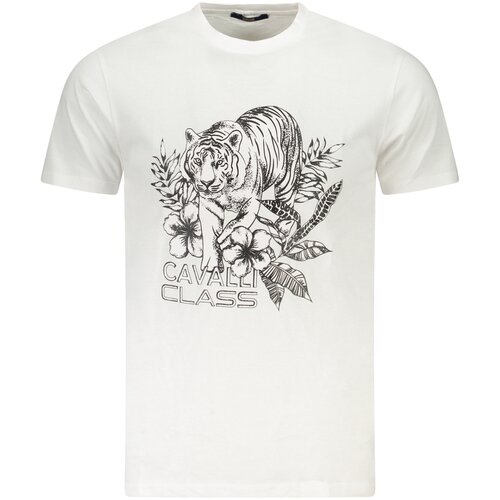 Cavalli Class SHORT SLEEVE T-SHIRT MEN WHITE Cene