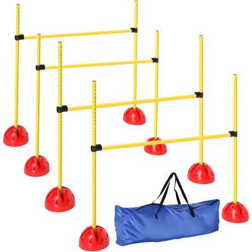 PawHut Agility komplet za pse, 4-delna polnilna agility oprema za trening psov, (5000239922) Cene