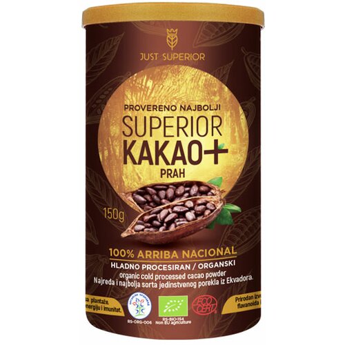 Just Superior kakao prah arriba 150g Slike