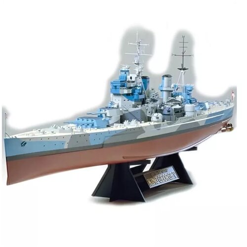 Tamiya model kit battleship - 1:350 british battleship king george v Slike