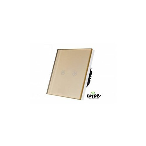 Wise Wifi pametni prekidač za roletne/zavese, stakleni panel krem WR0002 Cene