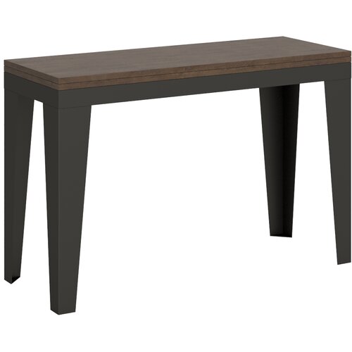 Itamoby &amp;nbsp; Flame Double (120/200x45/90) - oreh, barva nog: antracit - preklopna jedilna miza, (20842482) Slike