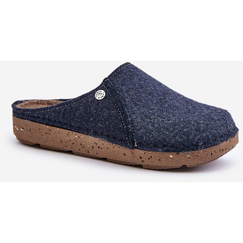 Kesi Men's home footwear slippers Inblu dark blue Cene