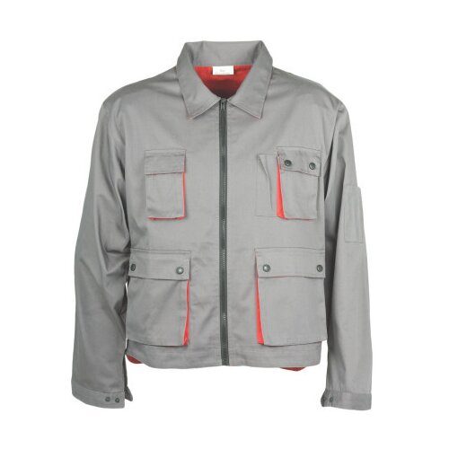 Lacuna radna jakna classic plus sivo/crvena veličina xxxl ( 8clasgjxxxl ) Slike