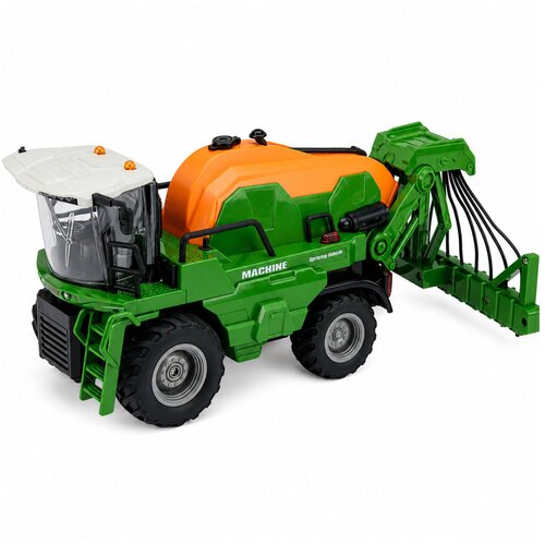  Agricultural Harvester with Sprayer Spraying Function Lights Sounds 1:24 Slike