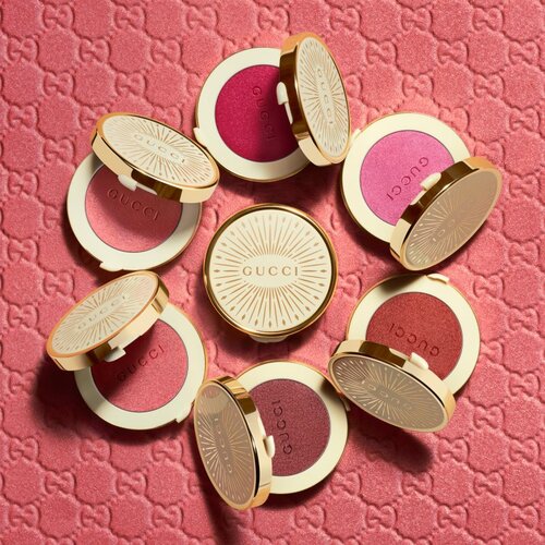 Gucci Beauty Glow Blush kompaktno rdečilo odtenek 02 Fresh Coral 5.5 g Slike