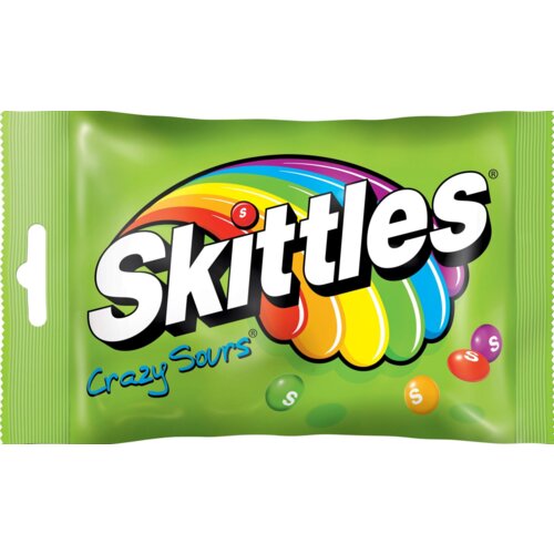 Skittles Bombone crazy sours 38g Cene