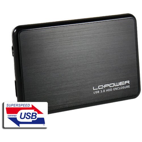 LC-Power LC-25BUB3 Enclosure2.5&amp;rdquo; USB 3.0,ultra slim Slike