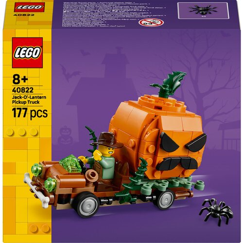 Lego LEGO&amp;reg; Iconic - Poltovornjak z bučo s svečo (40822) Slike