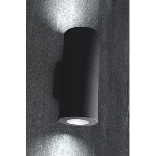 Fumagalli zidna lampa crna franca 90 2L cct 2700-4000K IP55 2xGU10 led 2x3.5W sijalica uključena uz proizvod 3A7.003.000.U2K Cene