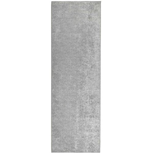  Tepih Siva 100 x 400 cm 100% poliester 3 mm Mogu se prati Slike