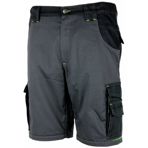  Radne hlače kratke NORTH TECH sivo zelene