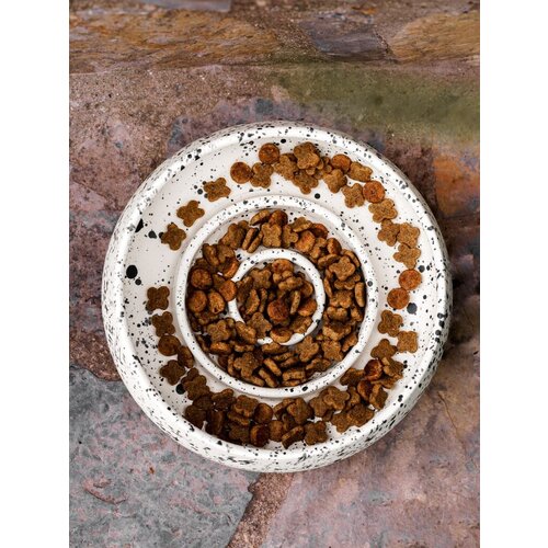Aberto Design činija za pse BSPT040, 18x6 cm, bela Slike