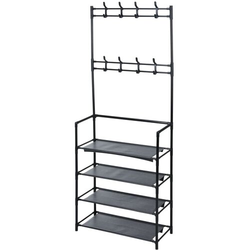 Storage solutions Regal za oblačila s 4 policami 60x26x155 cm Cene