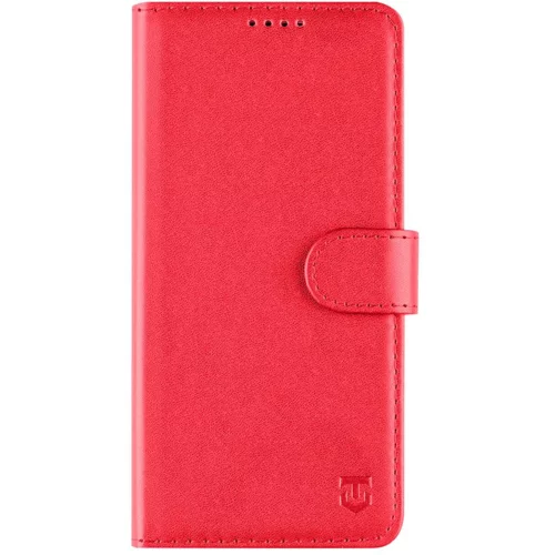 TACTICAL preklopna torbica Fancy Diary gladka Samsung Galaxy A55 - rdeča