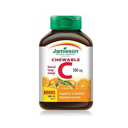 Jamieson vitamin c tablete za žvakanje 100+20X500mg Cene