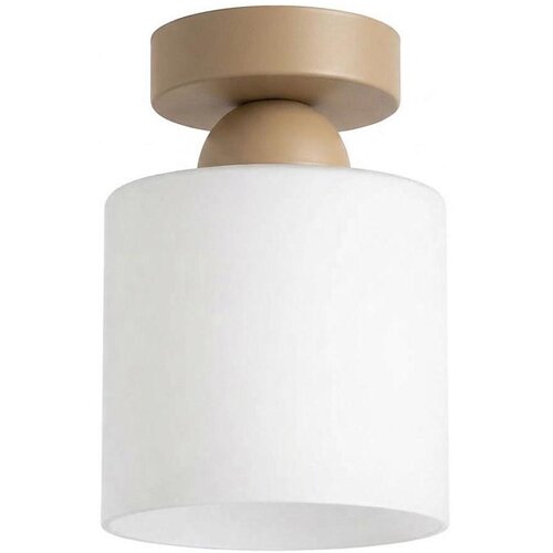 Brilagi LED plafonsko svetlo RETRO GLASS 1xE27/60W/230V prečnik 10 cm bež/bela Cene