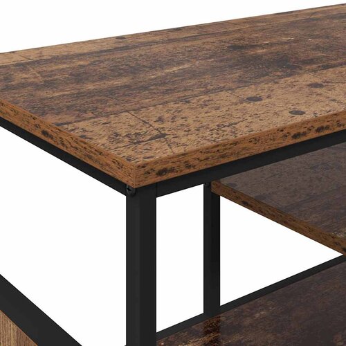  ormar Staro drvo 100 x 35 x 45 cm Obrađeno drvo i čelik Slike