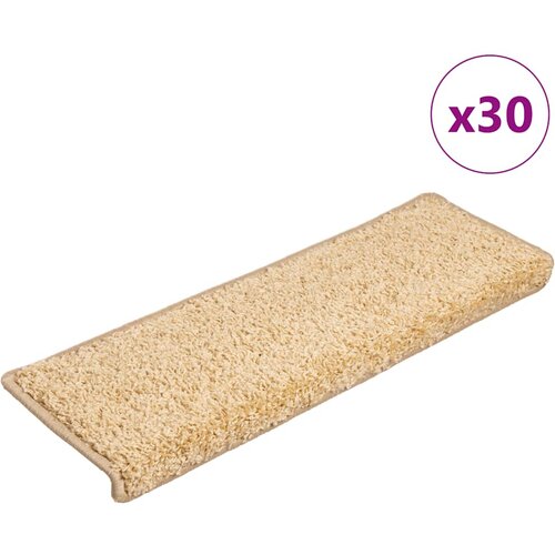  Prostirke za stepenice 30 kom 65x21x4 cm krem pravokutni rub Cijene