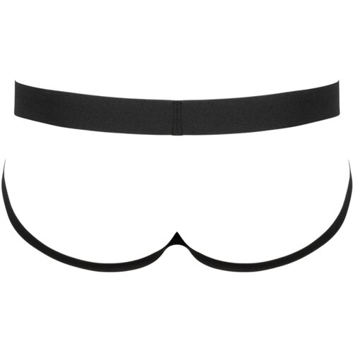 Black_Level Black Level - jockstrap s patentnim zatvaračem (crni) Slike