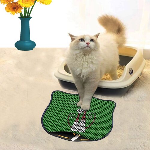 WALLXPERT Kdkafa0032 multicolor cat litter mat Cene