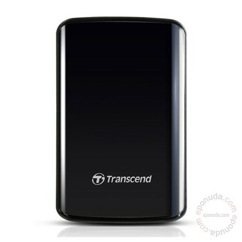 Transcend 750GB 2.5'' USB 2.0 StoreJet 25D2 (Black) - TS750GSJ25D2 eksterni hard disk Slike