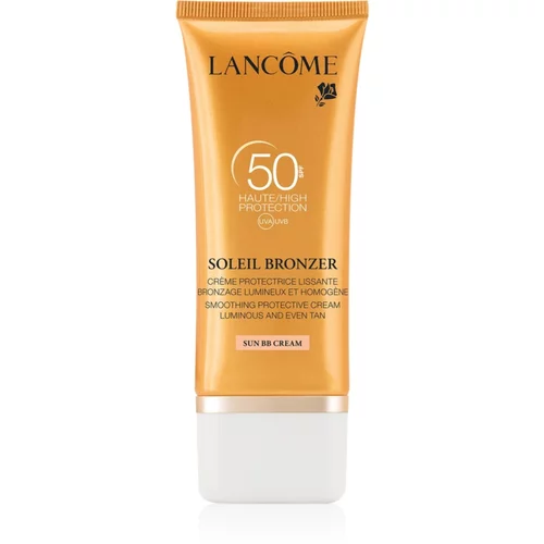 Lancôme Soleil Bronzer Sun BB Cream SPF50 zaščitna BB krema 50 ml poškodovana škatla