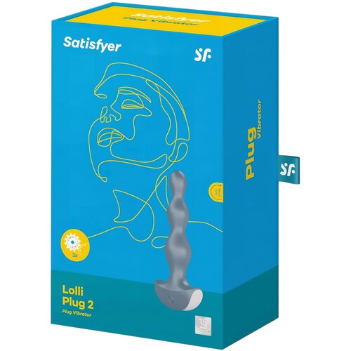 Satisfyer Analni čep - Lolli Plug 2, ledeno plavi Cijene