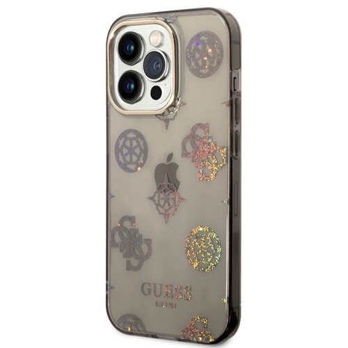 Guess Trdo ohišje za Apple iPhone 14 Pro TPU Peony, ?rna, (21244247) Cene