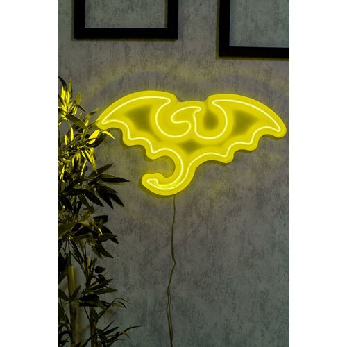 WALLXPERT dekorativna plastična led rasveta dragon yellow Cene