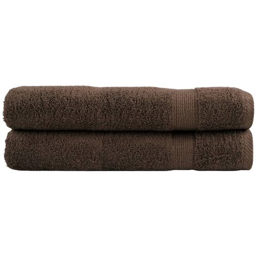 The Living Store Premium brisače za savno SOLUND 2 kosa rjava 80x200 cm 600 g/m2 - Brisača Za Savno, (21418181) Slike