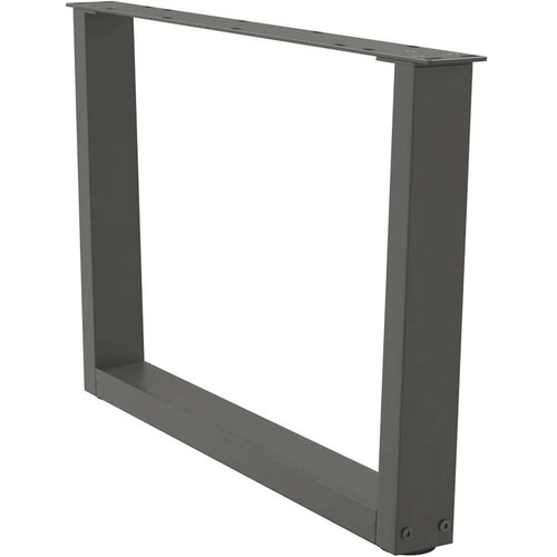  Noge blagovaonskog stola V-oblika 2 kom antracit 70x(42-43 3)cm Slike