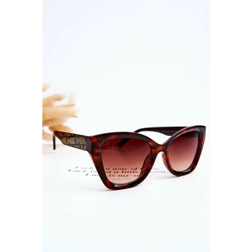 Kesi Women's Sunglasses with M2404 Marbled Black-Brown