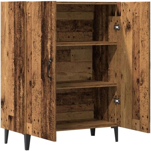 VidaXL Komoda boja starog drva 70 x 34 x 90 cm od konstruiranog drva Slike