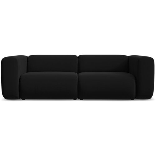 Makamii Crna baršunasti sofa 228 cm Ekahi – Cijene