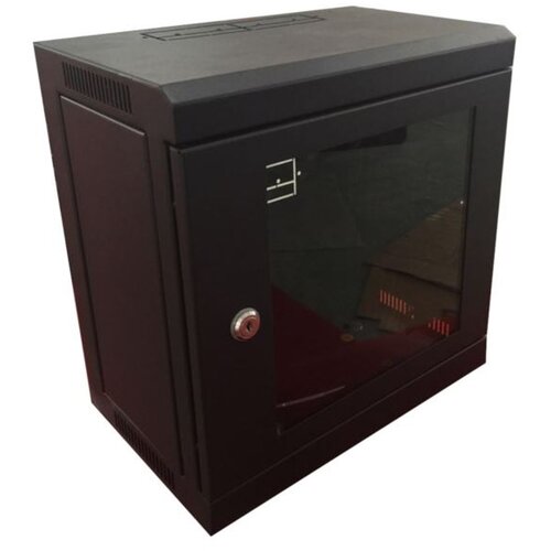 NaviaTec zidni mrežni ormar 10U 350 x 300mm, jednodjelni 10", SOHO, crni Cijene