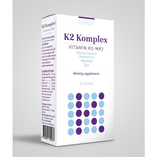 Dr Viton K2 Komplex 30 Kapsula Slike