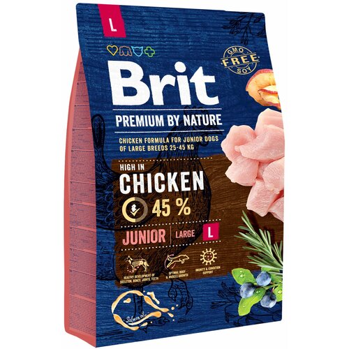 BRIT Premium by Nature Brit PN Dog Junior Large 3 kg Cene