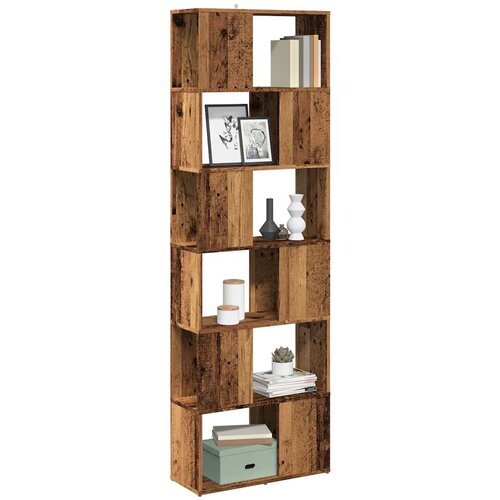  za knjige/Sobna pregrada staro drvo 60x24x186 cm Slike