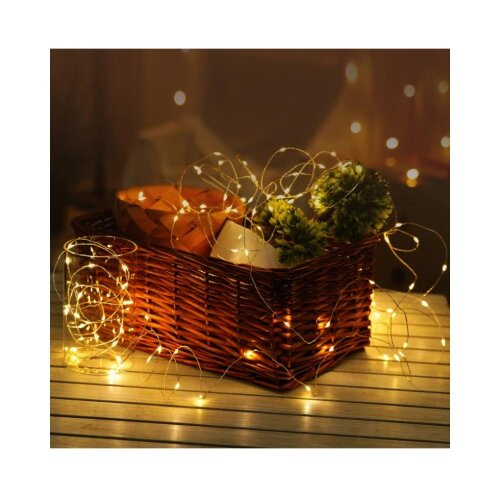 Lampice za jelku sa 50 toplo belih LED dioda ML-C1010 Cene