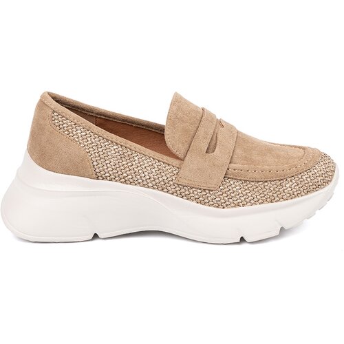 SEASTAR Beige shoes with a thick sole Slike