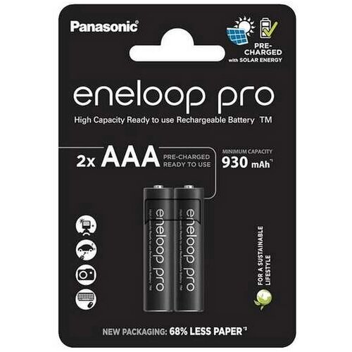 ENELOOP Panasonic bat. pro AAA/2B(BK-4HCDE/2CP) Slike