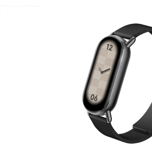 INF Usnjen pašček za Xiaomi Band 8/9 - Magnetni Black, (22108793) Cene