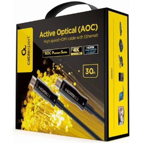 Cablexpert CCBP-HDMI-AOC-30M-02 Active Optical (AOC) High speed HDMI cable with Ethernet Premium 30m Slike