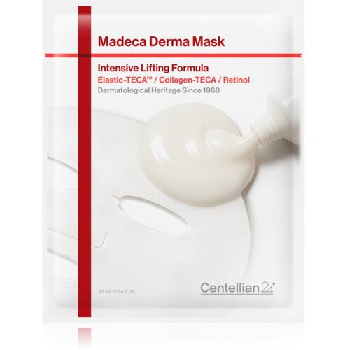 CENTELLIAN24 Madeca Derrma Mask - Intensive Lifting Formula maska iz platna z lifting učinkom s pomirjajočim učinkom 25 ml Slike