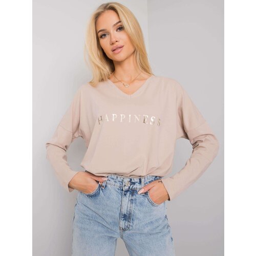 RUE PARIS Blouse-RV-BZ-7210.64P-beige Slike