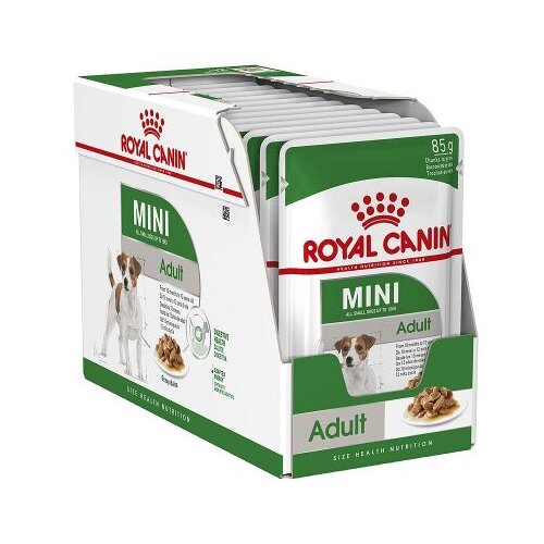 Royal Canin dog adult mini preliv 12x85g Slike