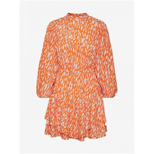 Vero Moda Orange patterned dress Daisy - Women Slike