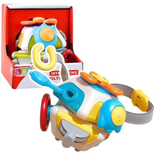  Senzorna edukativna kocka za djecu sa pokretnim dijelovima - šarena Cijene